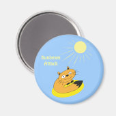 zonnestraalaanval magneet (Voorkant / Achterkant)