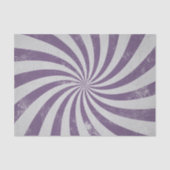 zonnestraallijnen met Paarse vervorming Tissuepapier (Voorkant)