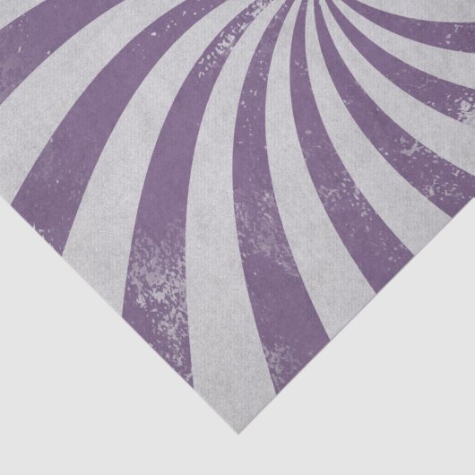 zonnestraallijnen met Paarse vervorming Tissuepapier (Detail)