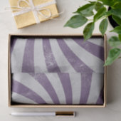 zonnestraallijnen met Paarse vervorming Tissuepapier (Geschenk)