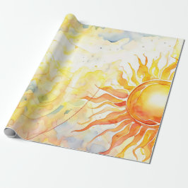 zonnestraalschittering cadeaupapier