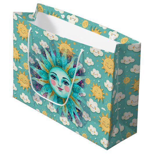 Zonnestral groot cadeauzakje (Voorkant Gekanteld)
