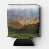 Zonnestralen boven het Shirakami-Sanchi-gebergte Blikjeskoeler (Achterkant)