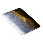 Zonnestralen boven het Shirakami-Sanchi-gebergte Magneet (Rechterzijde)