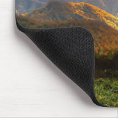 Zonnestralen boven het Shirakami-Sanchi-gebergte Muismat (Hoek)