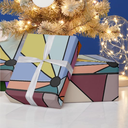 Zonnestralen Cadeaupapier (Feestdagen)