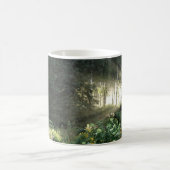 Zonnestralen in late september tuinen koffiemok (Center)