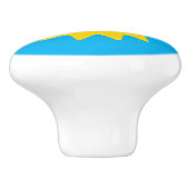 Zonnestralen Keramische Knop (Zijkant)