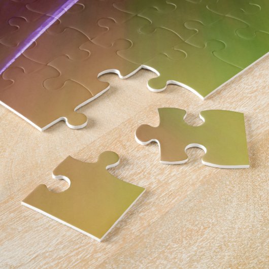 "Zonnestralen" Legpuzzel (Zijkant)