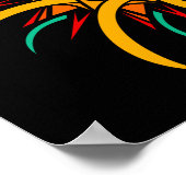 zonnestralen poster (Hoek)