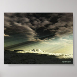zonnestralen poster