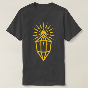 zonnestralen prisma t-shirt