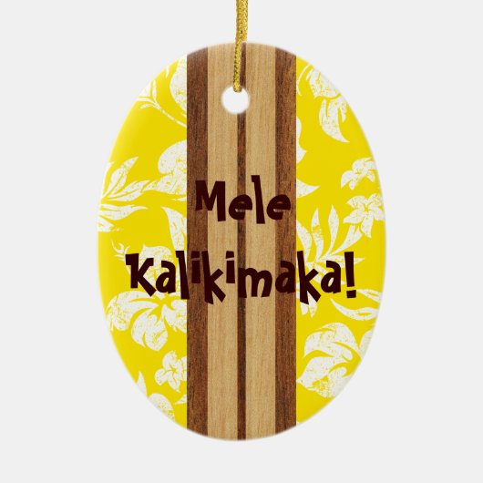 Zonnestralen surfplanornament keramisch ornament (Voorkant)