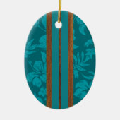 Zonnestralen  surfplanornament keramisch ornament (Voorkant)