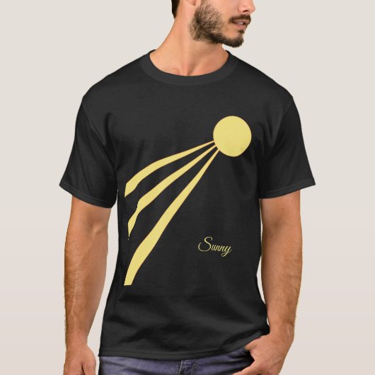 Zonnestralen T-shirt (Voorkant)