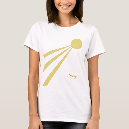 Zonnestralen T-shirt (Voorkant)