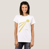Zonnestralen T-shirt (Voorkant volledig)