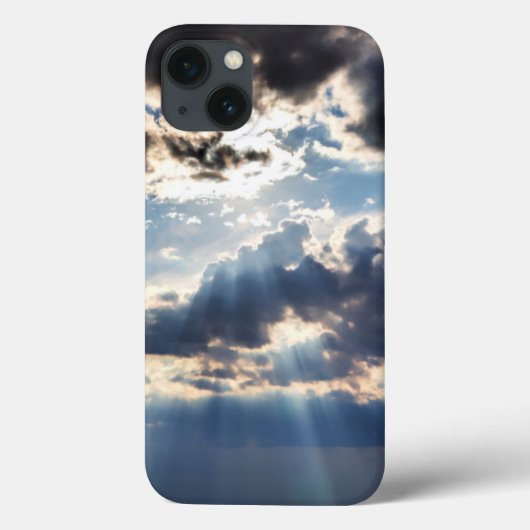 Zonnestralen van boven Case-Mate iPhone case (Achterkant)