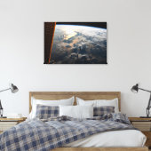 Zonnestralen van Celebes Zee in Zuidoost-Azië Canvas Afdruk (Insitu (Slaapkamer))