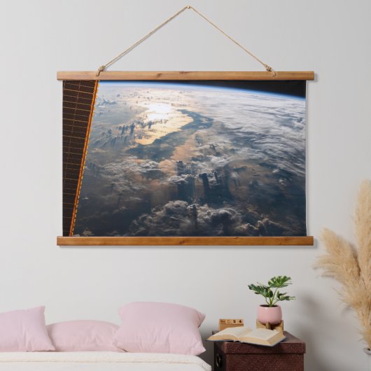 Zonnestralen van Celebes Zee in Zuidoost-Azië Hangend Wandkleed (Slaapkamer)