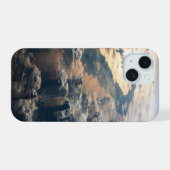 Zonnestralen van Celebes Zee in Zuidoost-Azië iPhone 15 Case (Achterkant horizontaal)