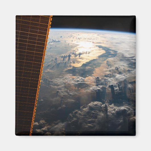 Zonnestralen van Celebes Zee in Zuidoost-Azië Magneet (Voorkant)