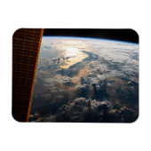 Zonnestralen van Celebes Zee in Zuidoost-Azië Magneet (Horizontaal)