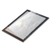 Zonnestralen van Celebes Zee in Zuidoost-Azië Notitieblok (Schuin)