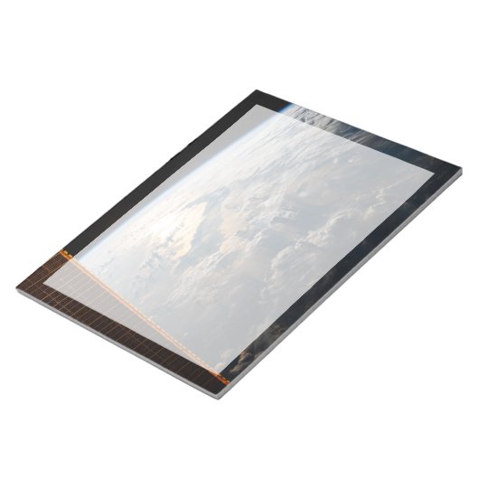 Zonnestralen van Celebes Zee in Zuidoost-Azië Notitieblok (Schuin)