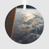 Zonnestralen van Celebes Zee in Zuidoost-Azië Ornament (achterkant)