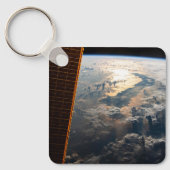 Zonnestralen van Celebes Zee in Zuidoost-Azië Sleutelhanger (Voorkant)