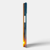 Zonnestralen verlichten de Stille Oceaan Case-Mate iPhone Case (Achterkant / Rechts)