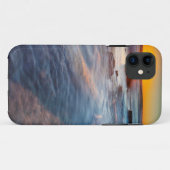 Zonnestralen verlichten de Stille Oceaan Case-Mate iPhone Case (Achterkant (horizontaal))