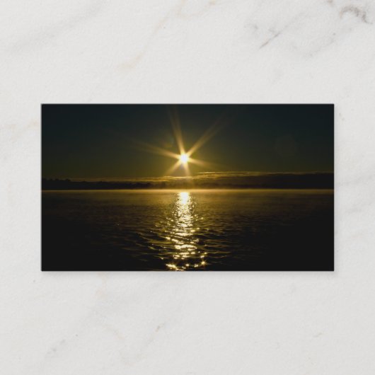  zonnestralen Visitekaartjes (Voorkant)