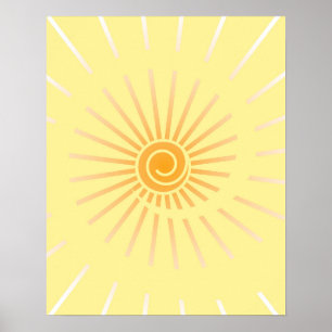 Zonnestraling 3 poster