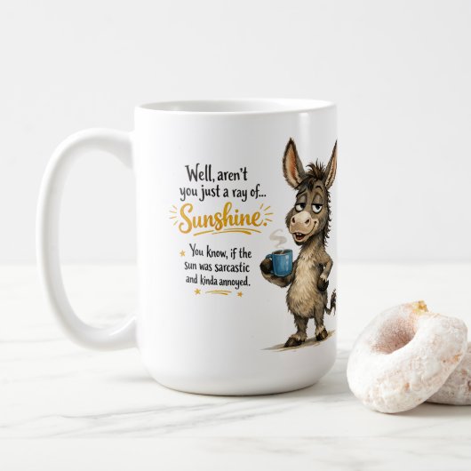 Zonnestraling Koffiemok (Met donut)