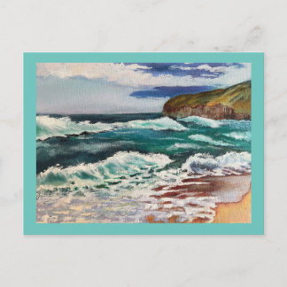 Zonnestrand briefkaart