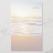 Zonnestrand Briefpapier (Voorkant)