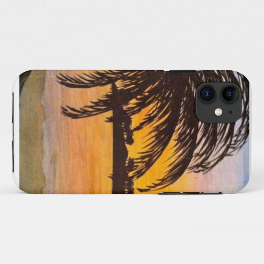 zonnestrand Case-Mate iPhone case (Achterkant (horizontaal))