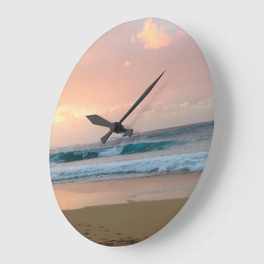 Zonnestrand en oceaan grote klok (Hoek)