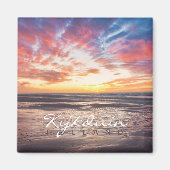 Zonnestrand en zee magneet (Voorkant)