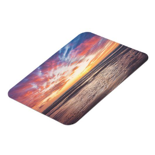 Zonnestrand en zee magneet (Linkerzijde)