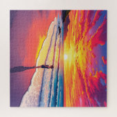 Zonnestrand Legpuzzel (Horizontaal)