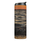 zonnestrand thermosbeker (Gedraaid links)