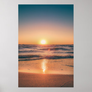 Zonnestrandfotografie #1 poster
