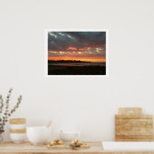 Zonnestrandkust Maine Poster (Keuken)