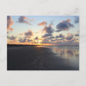 Zonnestrandochtend Briefkaart (Voorkant)