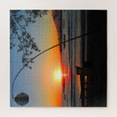 zonnestrandtafel legpuzzel (Verticaal)