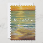 Zonnestrandvoorstel Kaart (Voorkant)