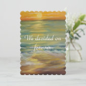 Zonnestrandvoorstel Kaart (Staand voorkant)